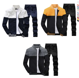 Survêtements pour hommes en tissu durable en coton de qualité supérieure OEM ODM Vêtements de sport à la mode personnalisés directement de l'usine Combinaison de course - Product Image 2
