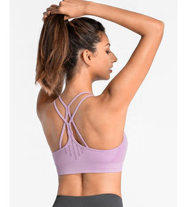 Sujetador deportivo transpirable personalizado para entrenamiento, ropa deportiva, servicios OEM, el mejor material, Sujetador deportivo de moda para mujer - Product Image 2