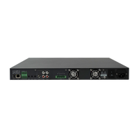 Amplificateur numérique 130/260/360/500 Watt 100 Volt IP Amplificateur intégré IP Amplificateur de sonorisation à montage en rack 2 unités Haute efficacité