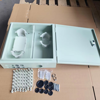 Kabinet ODF Serat Optik Luar Ruangan yang Dapat Disesuaikan, Pemasangan di Dinding, IP65, Panel Patch Serat 48 72 Core