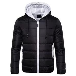 Hot Sale Men's Puffer Jacket <b>Coat</b> Shiny Winter Long Breathable Quick <b>Dry</b> Front Logo Custom OEM ODM Plus - Product Image 3