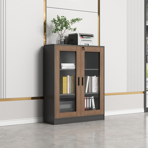 Modern Modular Industrial Design Melamine <b>File</b> Cabinet Office Home Office School Hospital Furniture Filing Documents - Product Image 1