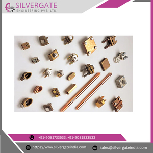 Connecteurs de liaison et de protection contre la foudre en laiton usiné CNC Prototypage rapide en acier inoxydable Perçage et EDM à fil - Product Image 2