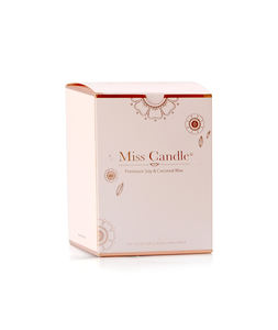 Bougies parfumées en verre personnalisées D10H10cm Cylindre de mélange de cire personnalisé pour le Nouvel An Noël Prix d'usine - Product Image 4