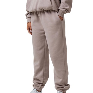 Conjunto Deportivo de Invierno para Mujer de Alta Calidad, 100% Algodón, Informal, Top Largo, Color Sólido, Talla Grande, Dos Piezas, 2026 - Product Image 4