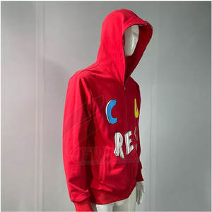 Ropa informal de secado rápido Sudaderas con cremallera completa Algodón hecho Pakistán Fabricante Sudaderas con cremallera completa para venta en línea - Product Image 3