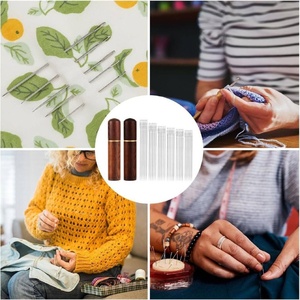Ensemble d'aiguilles à coudre de qualité supérieure de 30 pièces pour la couture à domicile, les projets de bricolage en tissu et les essentiels de couture à la main, durables - Product Image 2