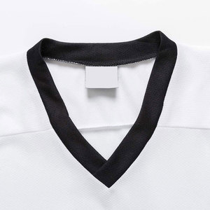 Vente en gros de maille de polyester sublimé maillot de hockey sur glace pour hommes à manches courtes maillot de crosse personnalisé - Product Image 2