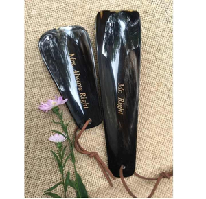 Buffalo <b>Horn</b> Eco-Friendly Handmade Modern Flat <b>Shoe</b> <b>Horn</b> with Handle for Art & Collectible Use-SANIYA HANDICRAFT Bulk Wholesale - Product Image 6