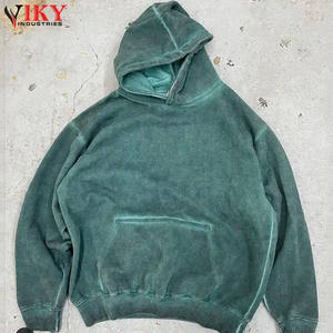 Sudadera con Capucha Vintage de Felpa Francesa 100% Algodón, Personalizable, de Alta Calidad, con Lavado Ácido, para Hombre, por VIKY INDUSTRIES - Product Image 5