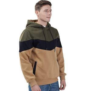 Sweatshirts à capuche surdimensionnés pour hommes, vente en gros, OEM, en coton, pulls à capuche, streetwear lourd, fournisseur de logo personnalisé - Product Image 4