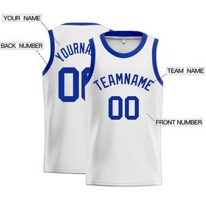 Débardeurs personnalisés 100% coton décontracté mode basket-ball équipe uniforme sans manches hauts livraison directe bricolage en gros - Product Image 3