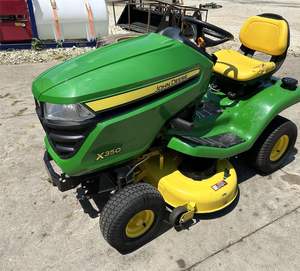 2022 tractor de césped multifuncional John Deer x357 cortacésped de corte Tractor de césped paseo en cortacésped usado John Deer X350 tractor - Product Image 1