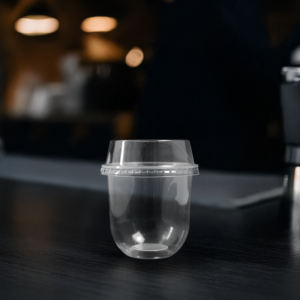 ถ้วยพลาสติก PET/PP ขนาด95มม. 16ออนซ์ถ้วยเครื่องดื่มแบบใช้แล้วทิ้งสำหรับดื่มน้ำผลไม้ชากาแฟเครื่องดื่มเย็น - Product Image 1