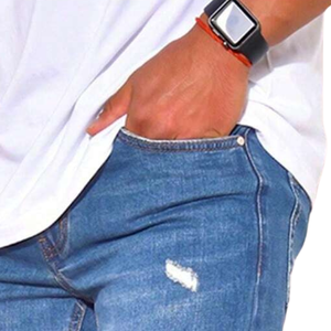 Mens <b>Light</b> Blue Skinny Jeans Stretch Denim Pants Slim Fit Casual <b>Light</b> Distressed Washed Everyday Fashion Comfort Street Wear - Product Image 5