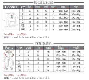 Chándal Hombres Trajes de sudor Chándales para hombres Chándal de hip hop - Product Image 6