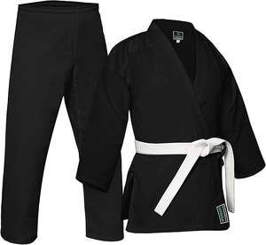 Más vendidos logotipo personalizado de alta calidad Karate Gi traje uniforme Kimono 100% algodón peso ligero para Artes Marciales desgaste - Product Image 2
