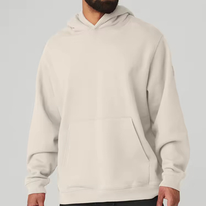 Casual100 % algodón hombres sudaderas precios al por mayor sudaderas con capucha de gran tamaño para adultos - Product Image 5