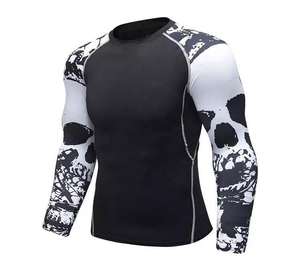 Camiseta de Protección Solar Anti-UV para Hombre, Manga Larga, Ecológica, Marca Privada, Secado Rápido, Tejido Transpirable para Natación en la Playa, MOQ Bajo - Product Image 6