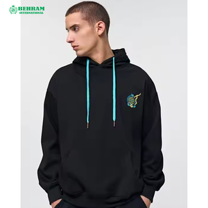 เสื้อฮู้ดผู้ชายสีล้วนมีฮู้ดใส่ได้ทั้งชายและหญิง - Product Image 5