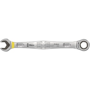 Llave de trinquete WERA de 10 mm, blanca, 159 mm de longitud, recta, para cuchillos y herramientas - Product Image 1