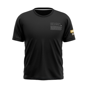 เสื้อยืดผ้าฝ้ายออกแบบได้เองสำหรับผู้ชายเสื้อยืดขนาดใหญ่น้ำหนักมากภาพกราฟิกเปล่า - Product Image 4