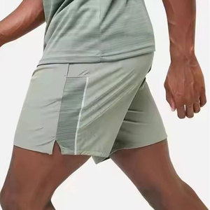 Athletic Winter Two Piece Polyester/Cotton Jacket and Shorts <b>Set</b> for Men Training Casual Everyday Wear - Product Image 5