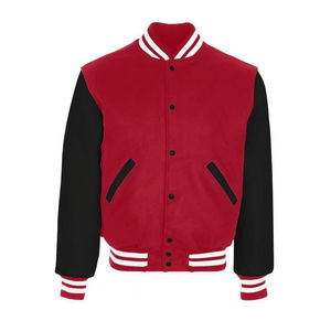 Veste universitaire en laine pour hommes de haute qualité personnalisée manches longues Style Letterman respirant léger pour l'hiver-Vente en gros disponible - Product Image 1