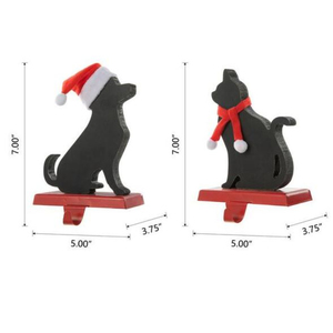 Set of 2 Modern Decorative Stocking Holder Hanger <b>Christmas</b> Organizer Decorative Stock Holder for Best Sale - Product Image 3