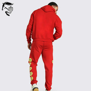Sudadera con capucha Pantalones de chándal Conjuntos de Jogger Pantalones de carga Chándales Trajes de chándal unisex Conjunto de 2 piezas - Product Image 5