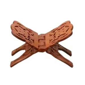 Nouvelle conception en gros incrustation en bois coran support de livre sculpté à la main conçu support de livre en bois de qualité supérieure - Product Image 5