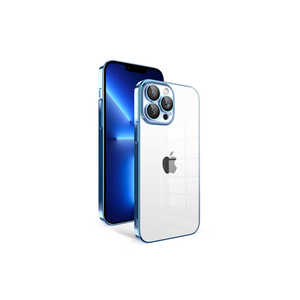 Coque de protection d'appareil photo en silicone électroplaqué NXXA bleu clair compatible iPhone 12 Pro, 7 Plus, SE pour téléphones mobiles - Product Image 1