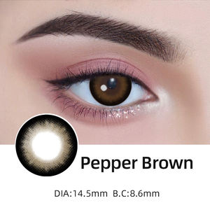 Boîte à lentilles de contact respirante personnalisée, emballée dans un sac OPP, service complet pris en charge, usine, lentilles colorées 14,2 mm, commande d'une paire - Product Image 2