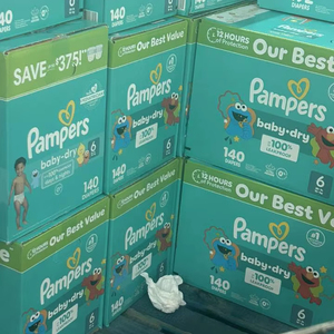 ผ้าอ้อมเด็กคุณภาพสูง ขนาดใหญ่พิเศษ / แพมเพิส เบบี้ดราย / ผ้าอ้อมเด็กแรกเกิด ไซส์ 2 ไซส์ 4 ราคาถูก - Product Image 1