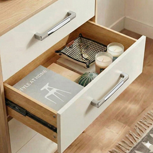 Poignée d'armoire moderne en alliage de zinc avec design doux et incurvé pour tiroir de cuisine chambre armoire commode meubles quincaillerie tire - Product Image 5