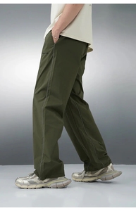 Pantalons de survêtement unisexes tendance à rayures réfléchissantes, style designer, coupe ample, style streetwear, pantalons baggy pour hommes, pantalon sur mesure - Product Image 4