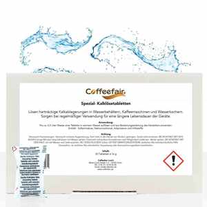 Coffeefair Special <b>Descaling</b> <b>Tablets</b>, 30 x 16g, Coffee Machine, Hot Water Appliances - Product Image 1