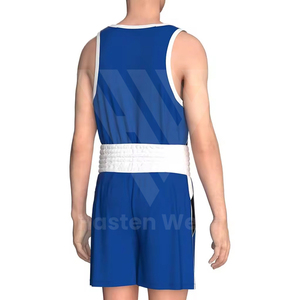 ชุดกีฬาชกมวยผ้าโพลีเอสเตอร์100% พิมพ์โลโก้ตามสั่งขนาด - Product Image 4