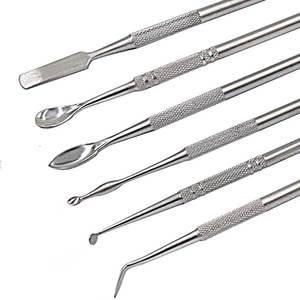 Ensemble d'instruments de sculpture à la cire manuels à double extrémité réutilisables de qualité supérieure en acier inoxydable Outils dentaires - Product Image 2