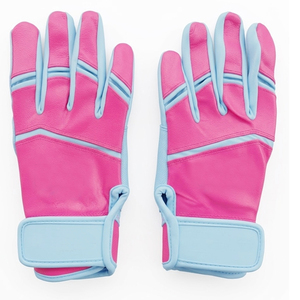 Guantes de Bateo de Cuero, Duraderos, Transpirables, para Béisbol/Sóftbol, para Adultos, Regalo para Jugadores - Product Image 1
