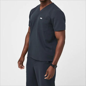 ชุดพยาบาลสำหรับผู้ชายเครื่องแบบพยาบาลดีไซน์ใหม่มีสไตล์วิทยาศาสตร์ทางการแพทย์ - Product Image 2