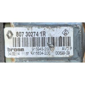 MOTEUR ÉLECTRIQUE DE LÈVE-VITRE AVANT DROIT RENAULT Scenic X MOD 80730274 1R (09>) - Product Image 3