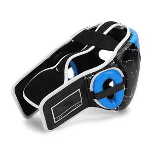 Casque de protection en cuir véritable pour la boxe, protège-tête, protège-visage, casque de boxe en cuir véritable pour hommes - Product Image 6