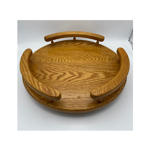 Buen diseño de madera Lazy Susan organizador de cocina pieza de la más alta calidad de madera Lazy Susan a precio competitivo - Product Image 4