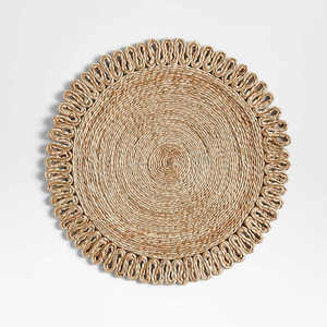 Best Choice Seagrass <b>Placemats</b> for Dining Table Decoration <b>Christmas</b> Round <b>Placemats</b> Custom Design Variety of Colors & Choices - Product Image 1