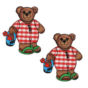 Écussons personnalisés à lettres brodées Écussons personnalisés à broder au fer sur l'alphabet pour vêtements - Product Image 4