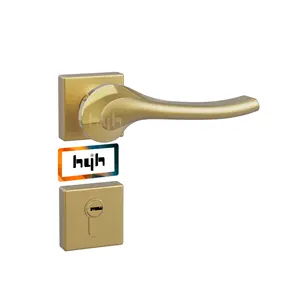 Guangdong-hyh hardware Golden Handle China Safety Type Set Door Lock With Lock