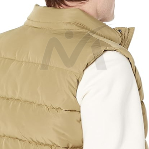 Men's Sleeveless Puffer Jacket Insulated and Waterproof, Stylish Outdoor Bodywarmer for Sports and Casual Wear - Product Image 4