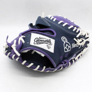Gant de baseball professionnel personnalisé pour la main gauche, en cuir léger, équipement de terrain personnalisable - Product Image 2