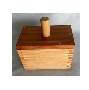 Acacia Butter Dish with Lid Eco-Friendly Wooden Butter <b>Holder</b> Box Storage Butter and Cheese Kitchen Tools & Gadgets - Product Image 6